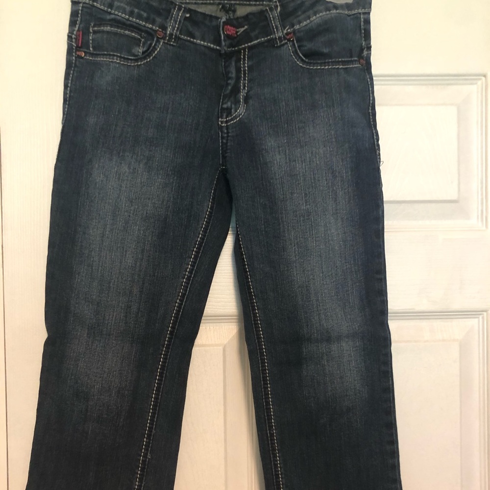 Rock Paper Sexy Denim Capris